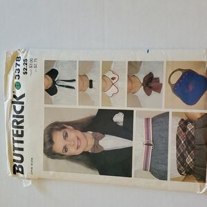 Vintage - Butterick Sewing Pattern - 3378